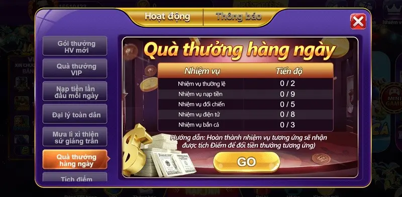 Giftcode 68 game bài